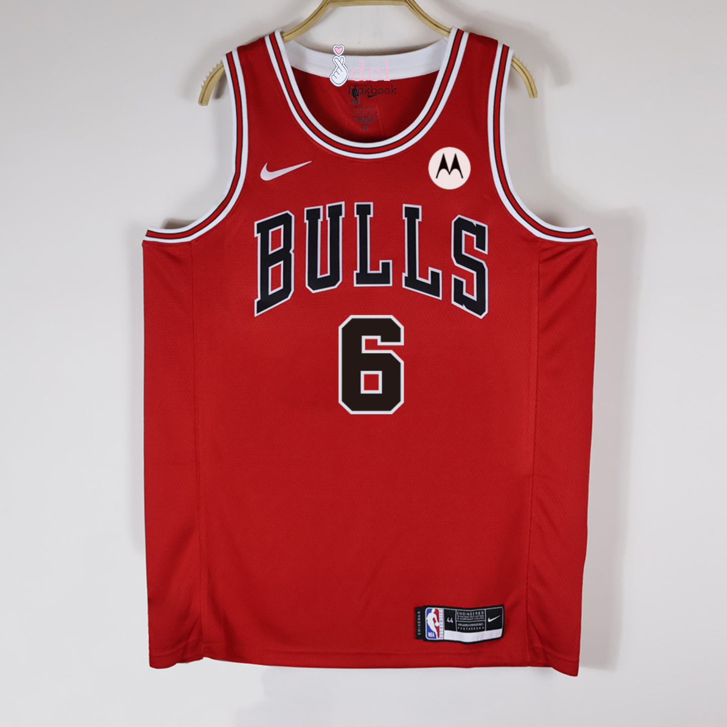 IVE Basketball Jersey // Red and Black