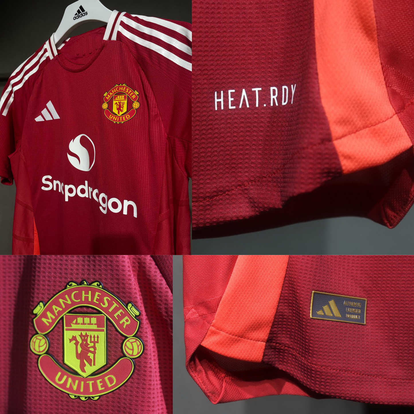 Le Sserafim MU Soccer Jersey // Red