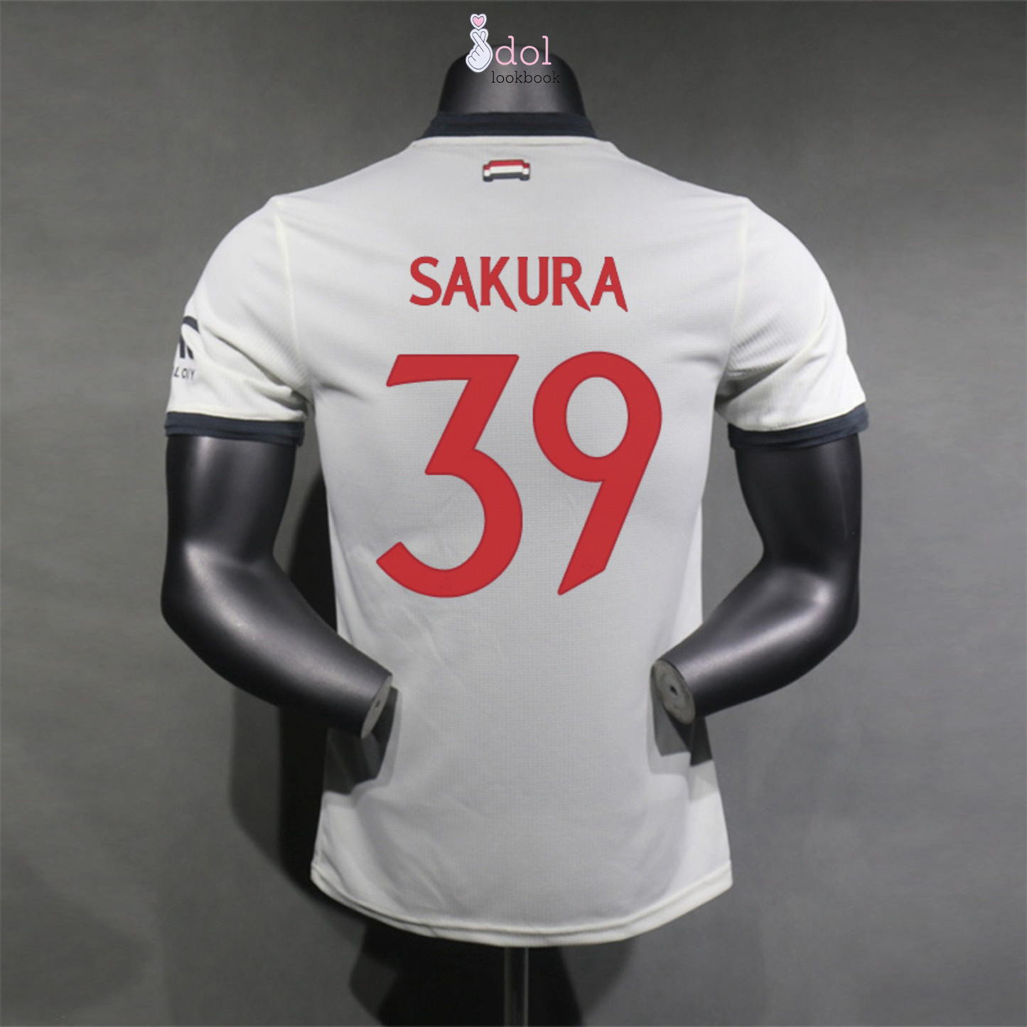 Le Sserafim MU Soccer Jersey // White