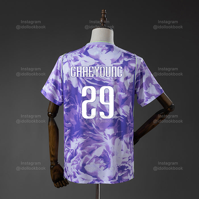Twice Korea Soccer Jersey // Purple