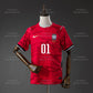 Le Sserafim Korea Soccer Jersey // Red