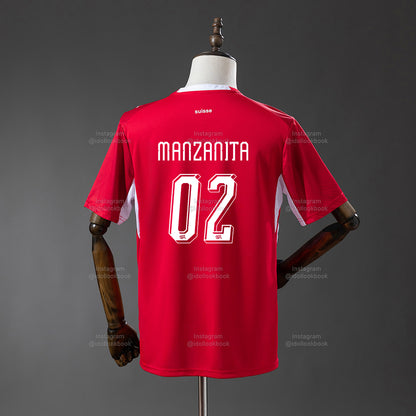 KATSEYE Korea Soccer Jersey // Red