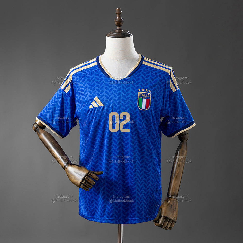 KATSEYE Italy Soccer Jersey // Blue