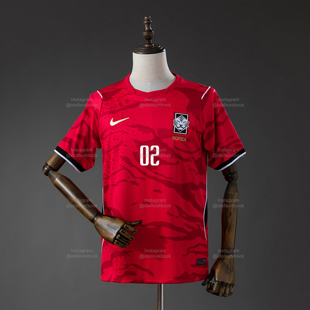 IVE Korea Soccer Jersey // Red
