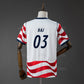 KATSEYE US Soccer Jersey // White and Red