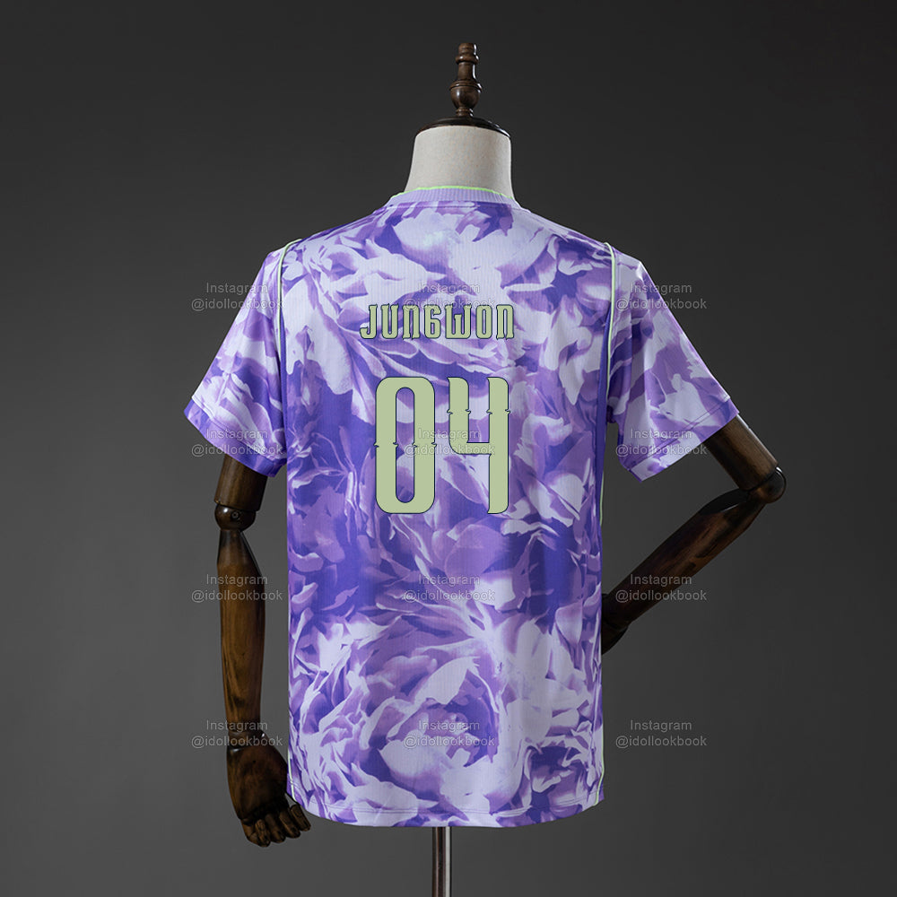 Enhypen Korea Soccer Jersey // Purple