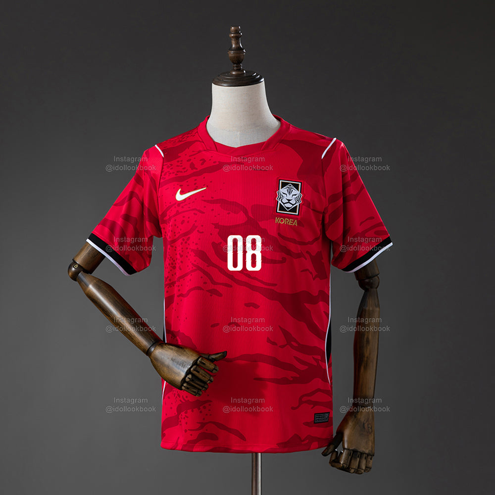 BABYMONSTER Korea Soccer Jersey // Red