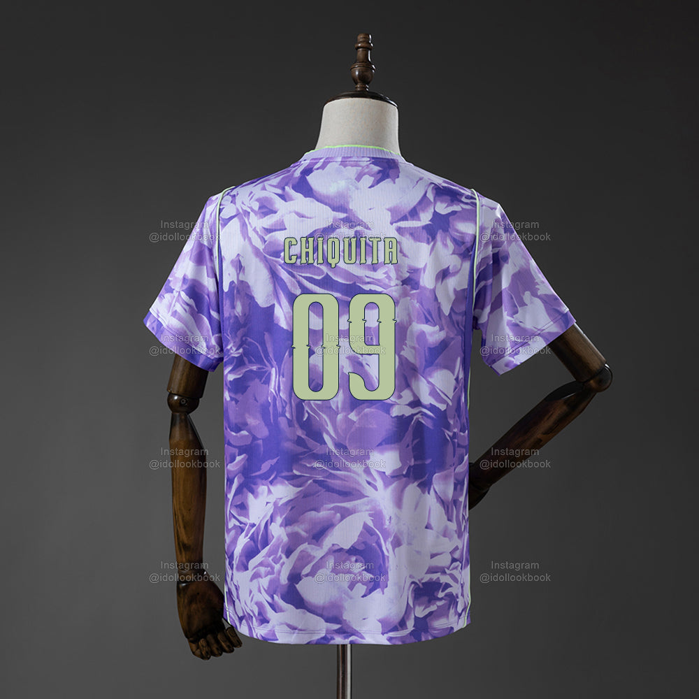 BABYMONSTER Korea Soccer Jersey // Purple