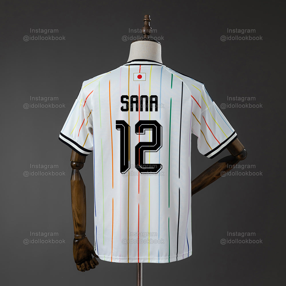 Twice Japan Soccer Jersey // White – SIDL Shop