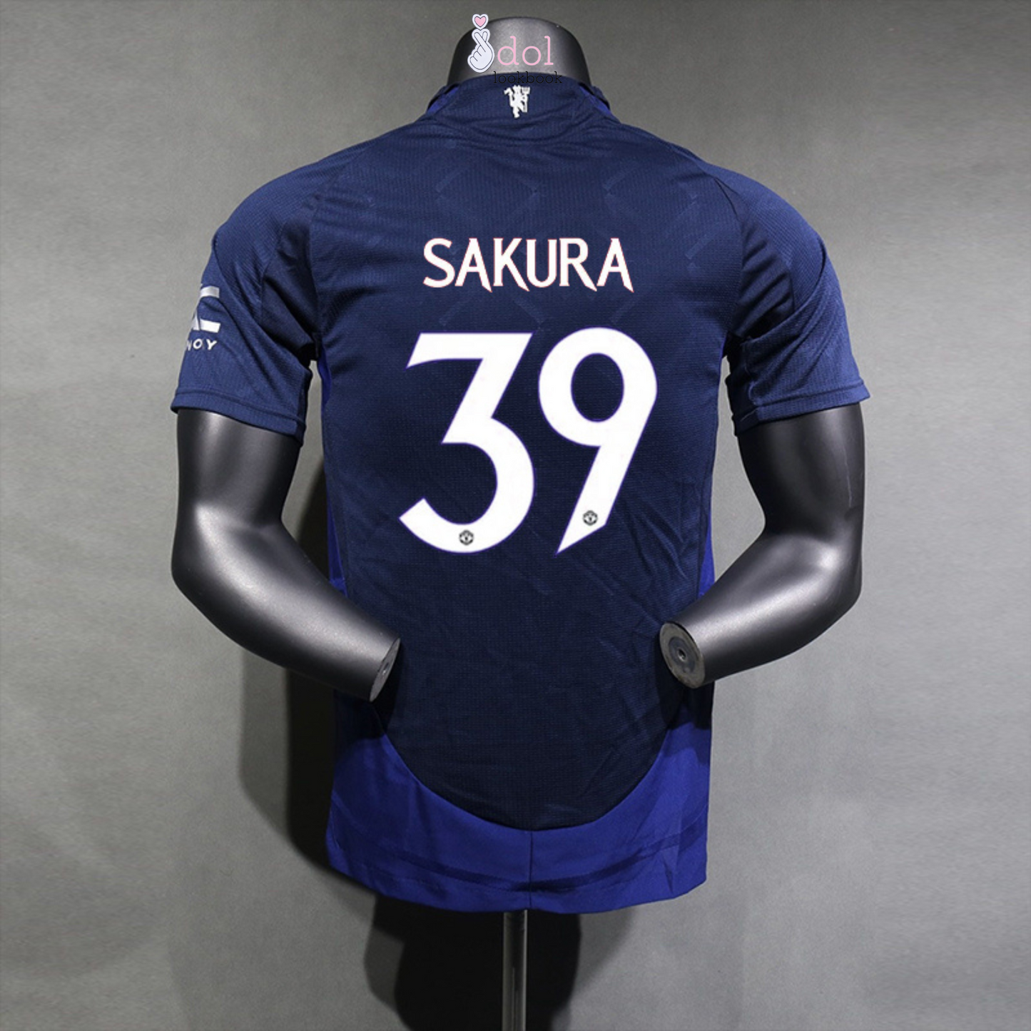 Le Sserafim MU Soccer Jersey // Blue