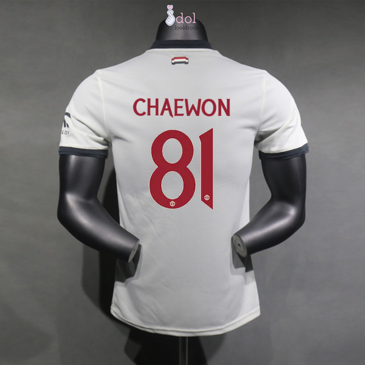 Le Sserafim MU Soccer Jersey // White