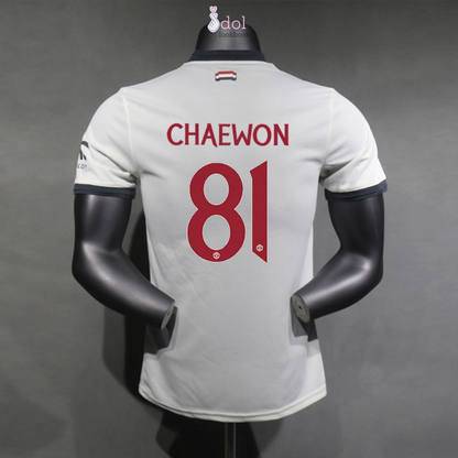 Le Sserafim MU Soccer Jersey // White