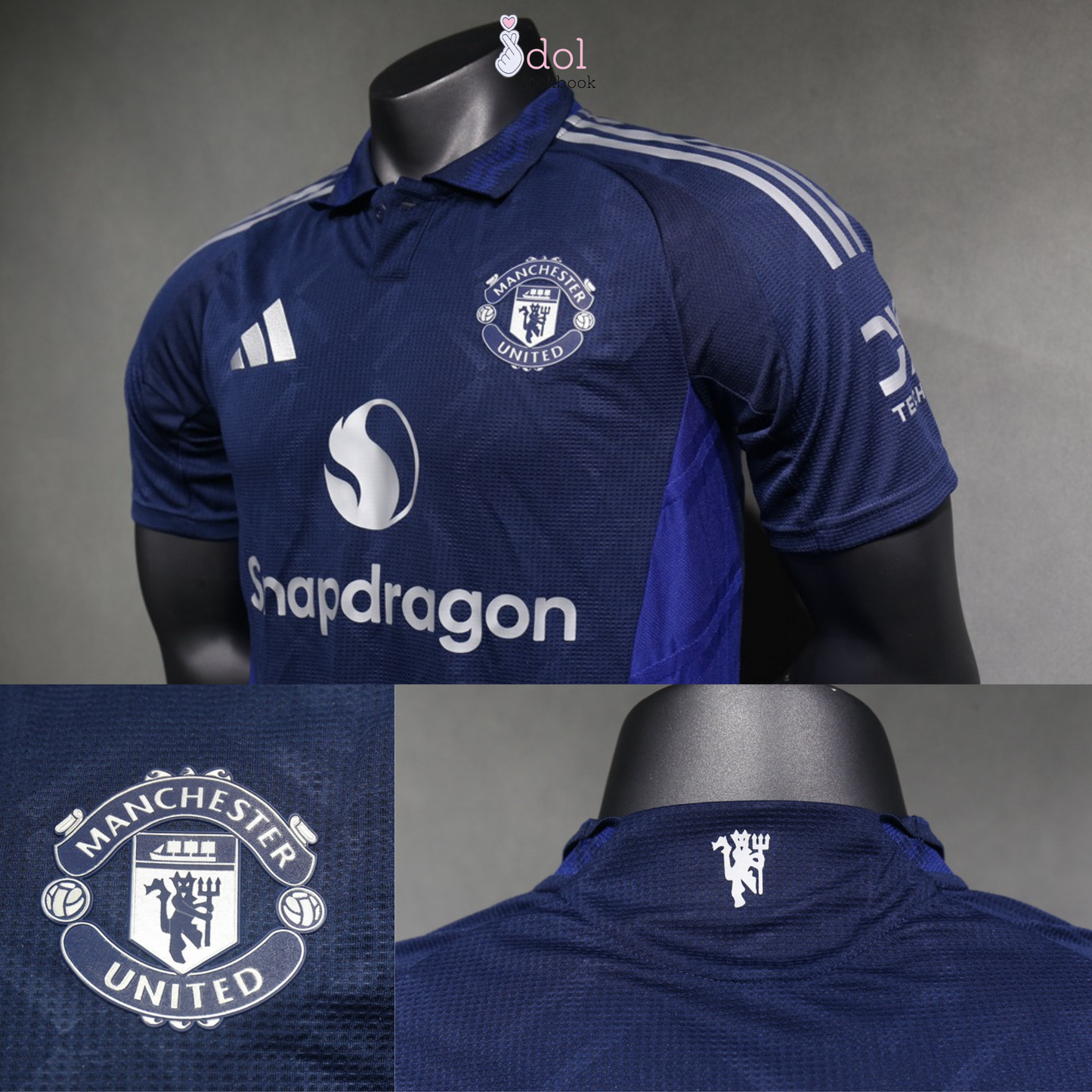 Le Sserafim MU Soccer Jersey // Blue