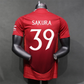 Le Sserafim MU Soccer Jersey // Red