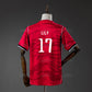 NMIXX Korea Soccer Jersey // Red