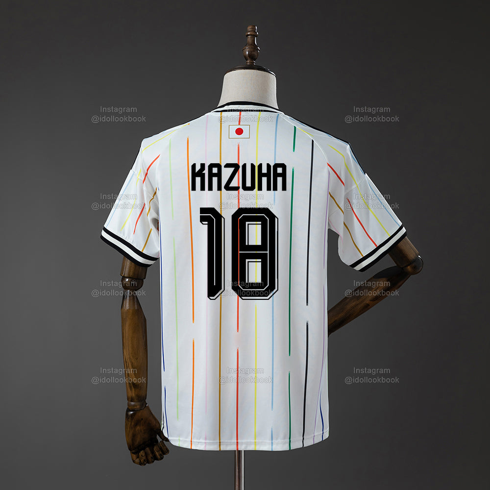 Le Sserafim Japan Soccer Jersey // White