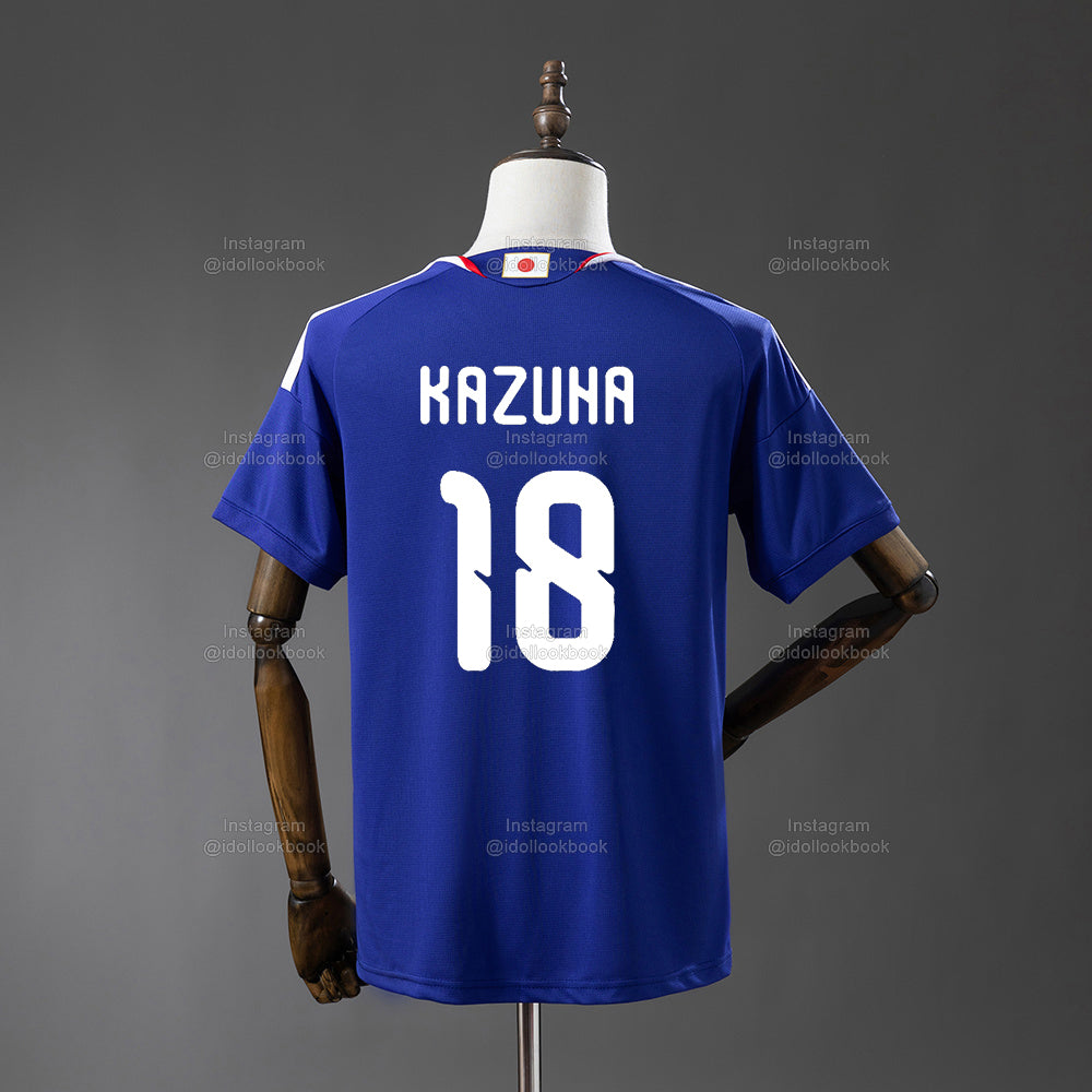 Le Sserafim Japan Soccer Jersey // Blue