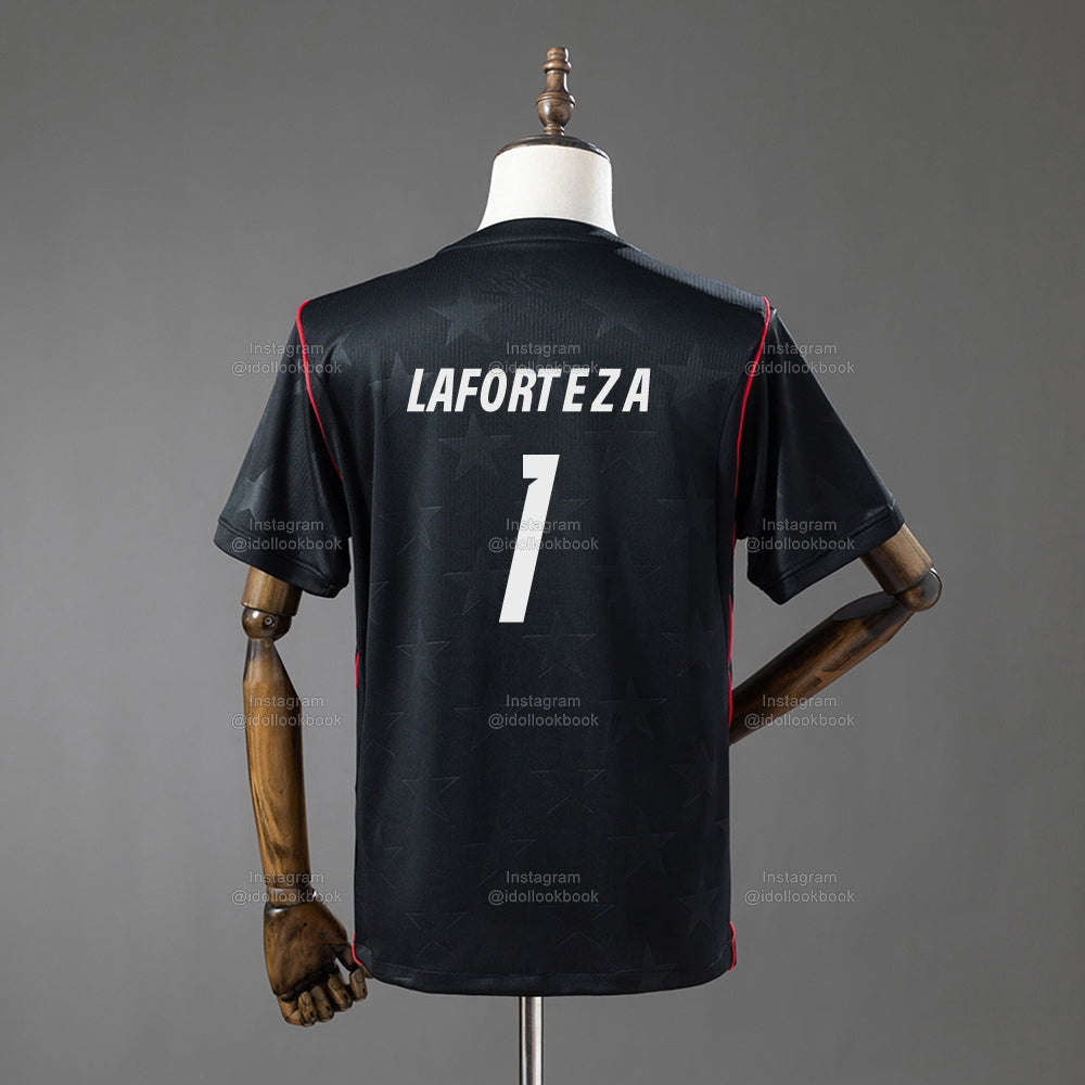 KATSEYE US Soccer Jersey // Black