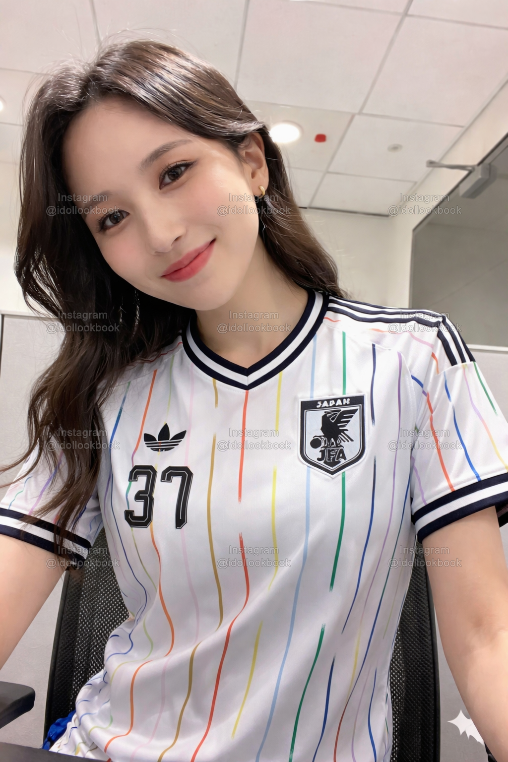 Twice Japan Soccer Jersey // White – SIDL Shop