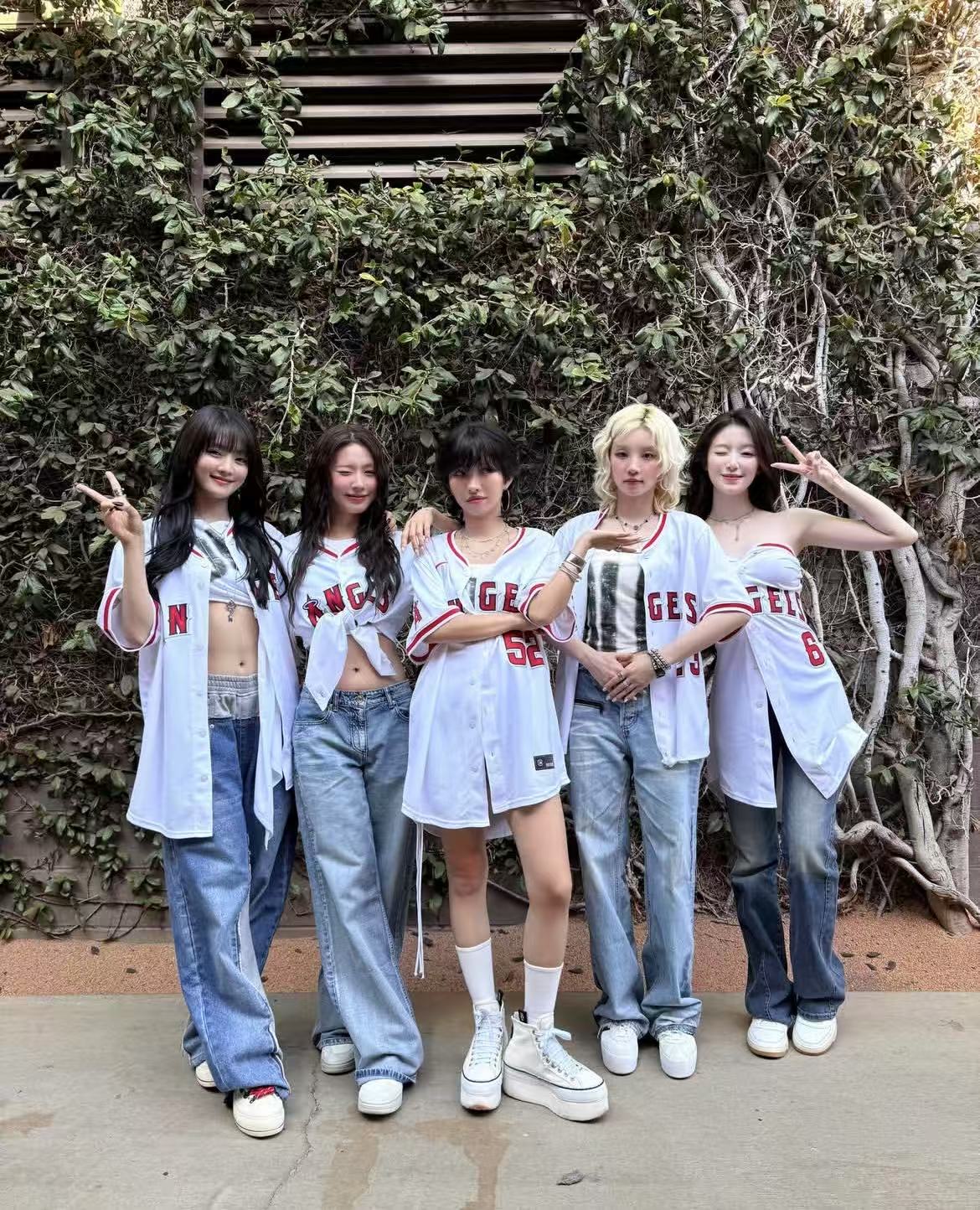I-DLE LA Baseball Jersey