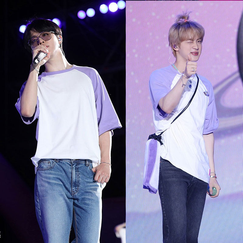 BTS 2021 Muster SOWOOZOO Baseball T-Shirt
