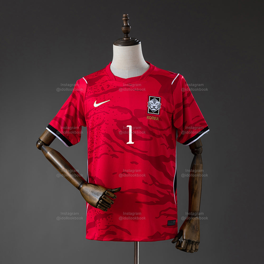 Hearts2Hearts Korea Soccer Jersey // Red