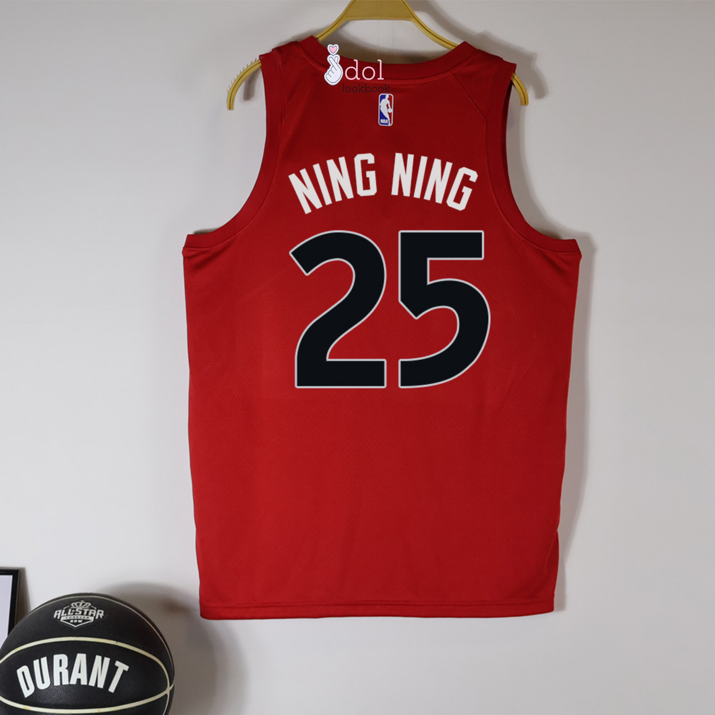 Aespa T.O Basketball Jersey // Red