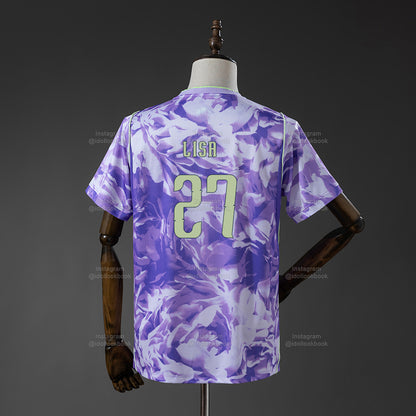 Blackpink Korea Soccer Jersey // Purple