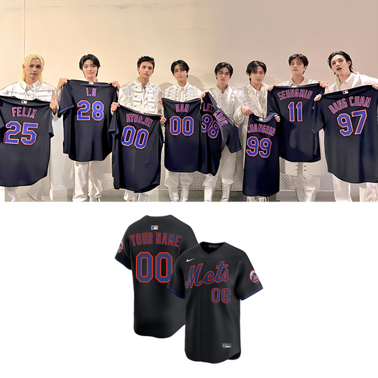 Stray Kids NY Baseball Jersey