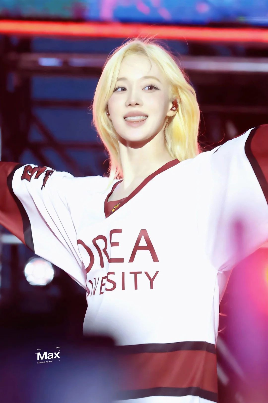 Aespa TXT Korea University Hockey Jersey