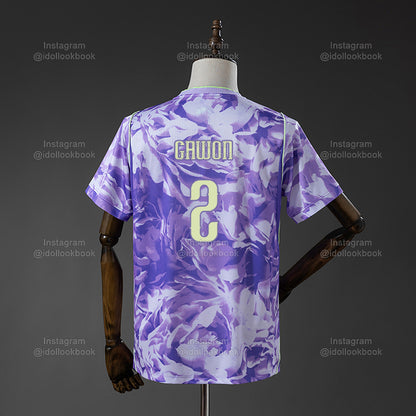 Meovv Korea Soccer Jersey // Purple