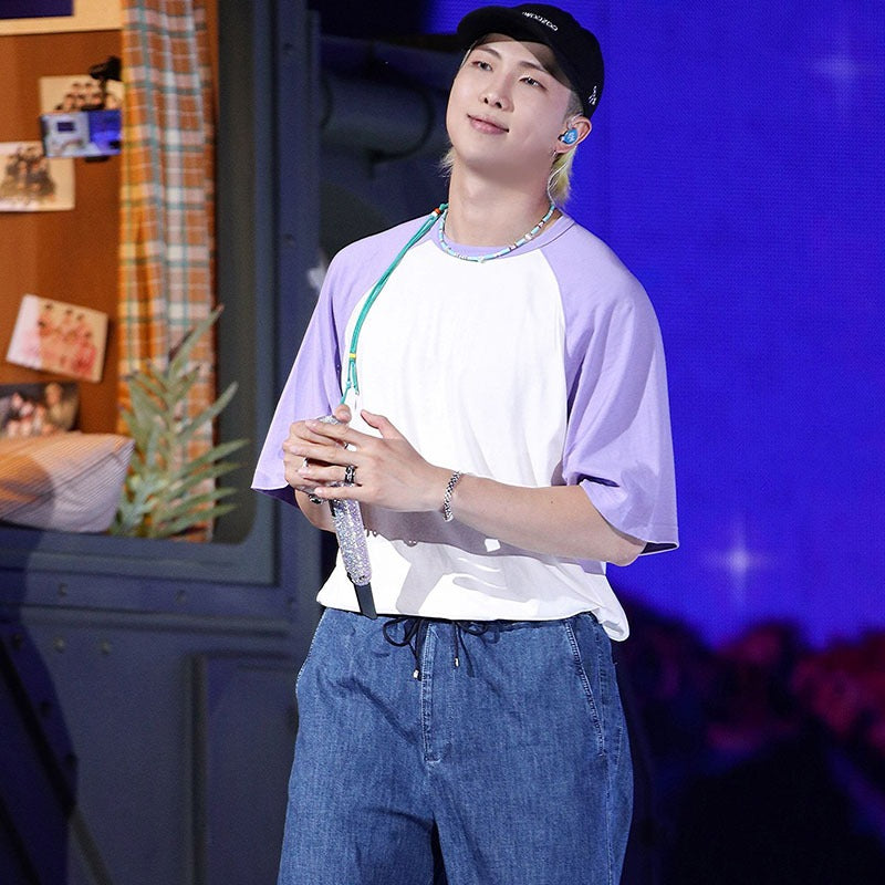 BTS 2021 Muster SOWOOZOO Baseball T-Shirt