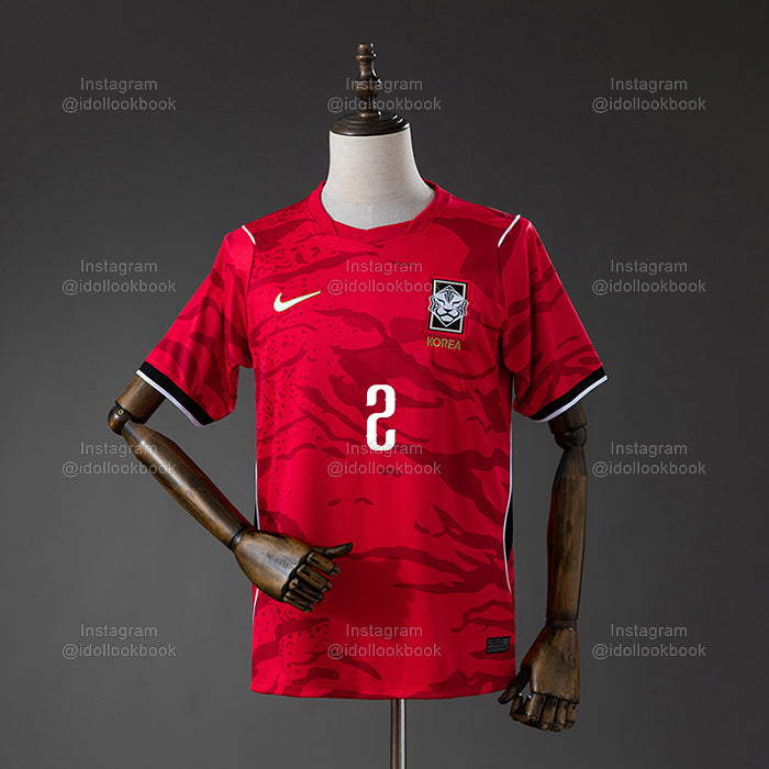 Meovv Korea Soccer Jersey // Red