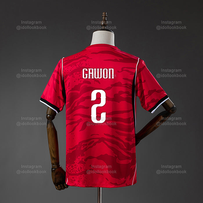 Meovv Korea Soccer Jersey // Red