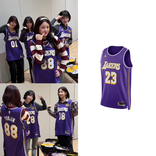 Le Sserafim Basketball Jersey // Statement Purple Edition