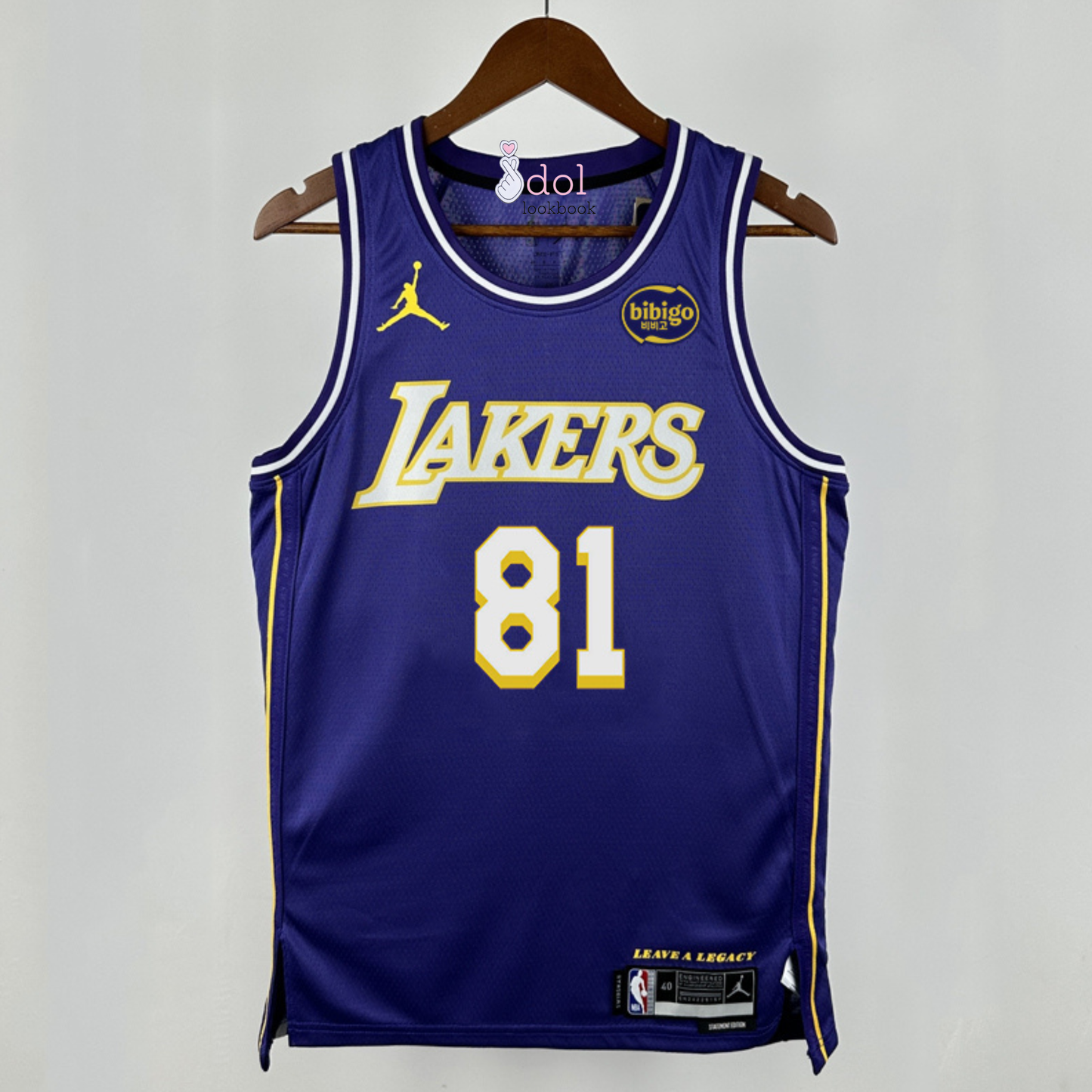 Le Sserafim Basketball Jersey // Statement Purple Edition