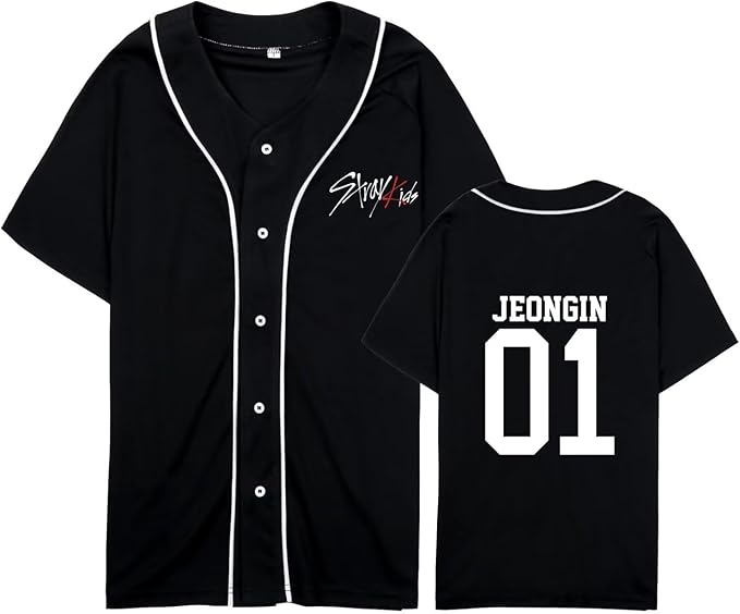 Stray Kids Baseball Jersey