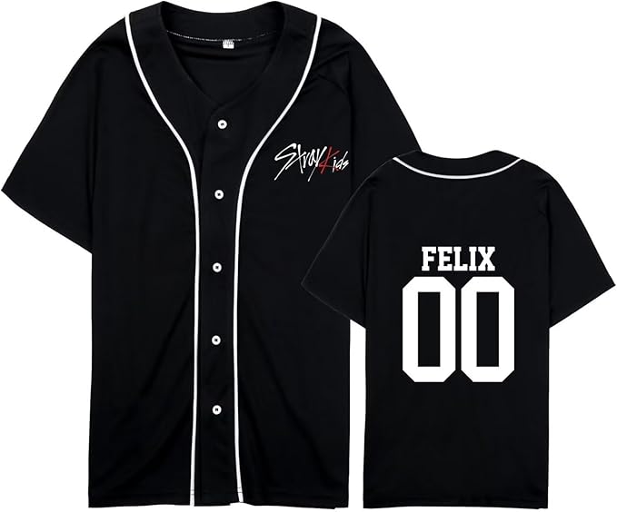 Stray Kids Baseball Jersey
