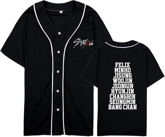 Stray Kids Baseball Jersey