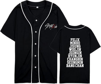 Stray Kids Baseball Jersey