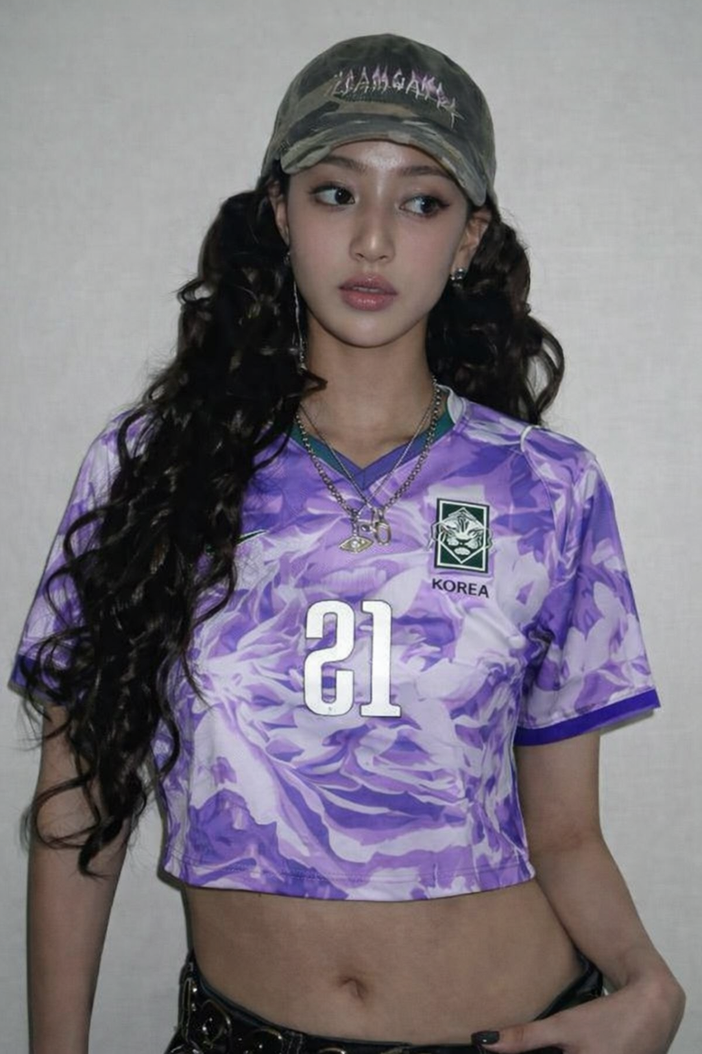 Twice Korea Soccer Jersey // Purple