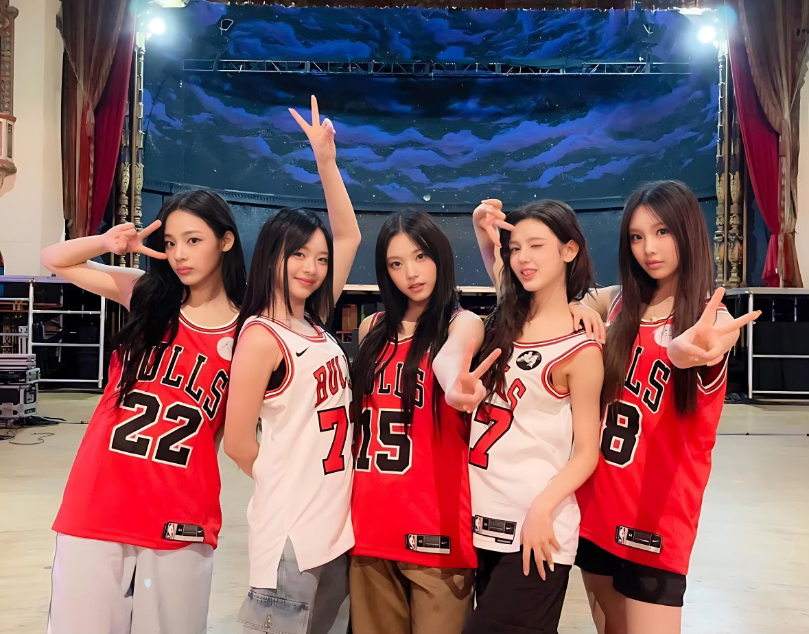 New Jeans Basketball Jersey // Black