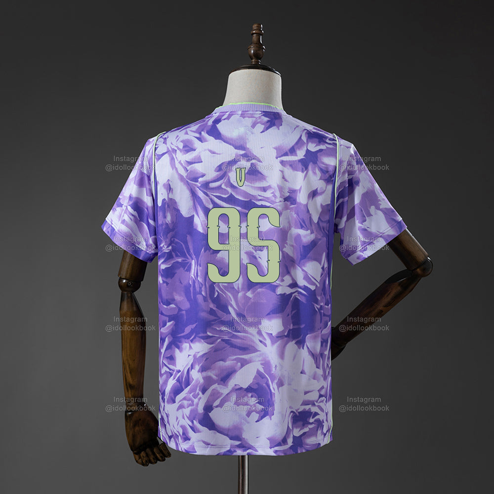 BTS Korea Soccer Jersey // Purple