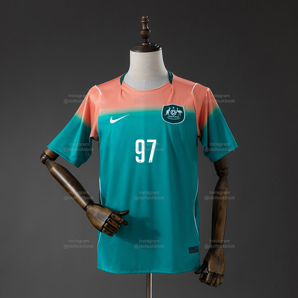 Stray Kids Australia Soccer Jersey // Green