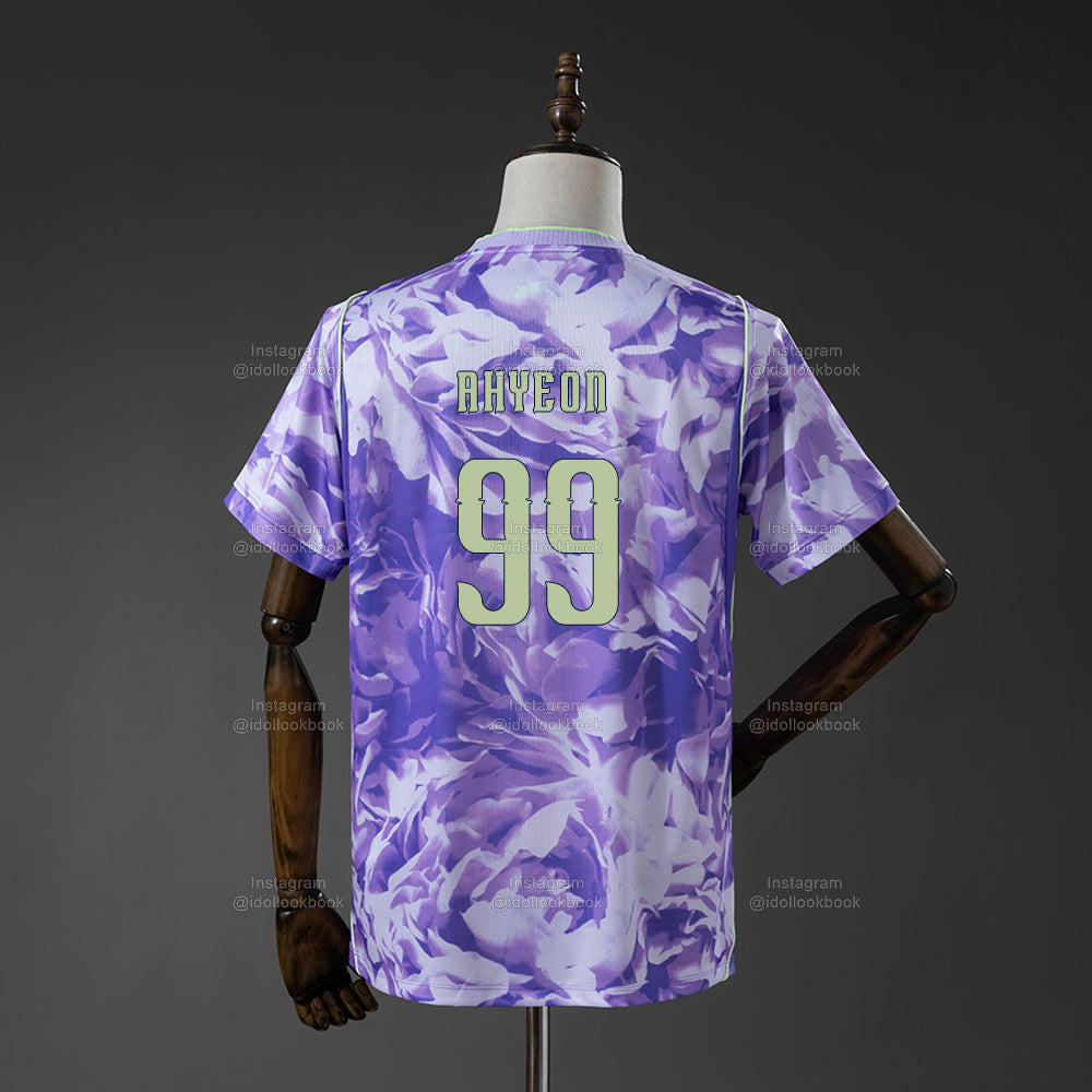 BABYMONSTER Korea Soccer Jersey // Purple