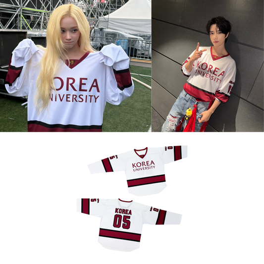Aespa TXT Korea University Hockey Jersey