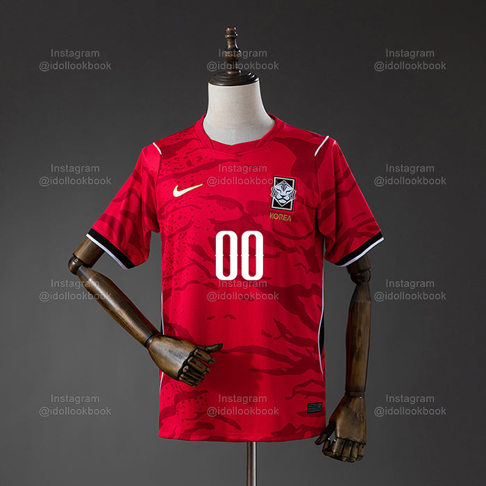 Aespa Korea Soccer Jersey // Red