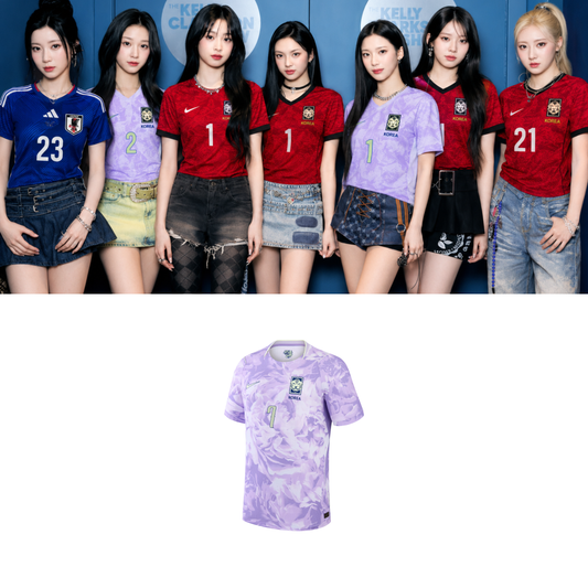 BABYMONSTER Korea Soccer Jersey // Purple