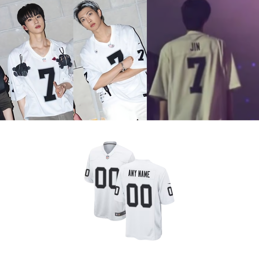 BTS Las Vegas Jersey // White