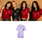 Blackpink Korea Soccer Jersey // Purple